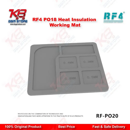 RF4 RF-PO20 Universal Multi-Purpose Silicone Soldering Pad for BGA IC Chip PCB Repair
