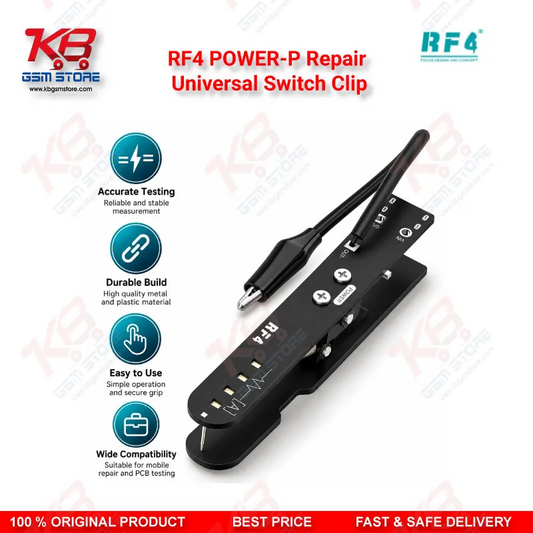 RF4 POWER-P Universal Switch Clip for Mobile Motherboard Power-On Testing