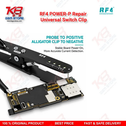 RF4 POWER-P Universal Switch Clip for Mobile Motherboard Power-On Testing