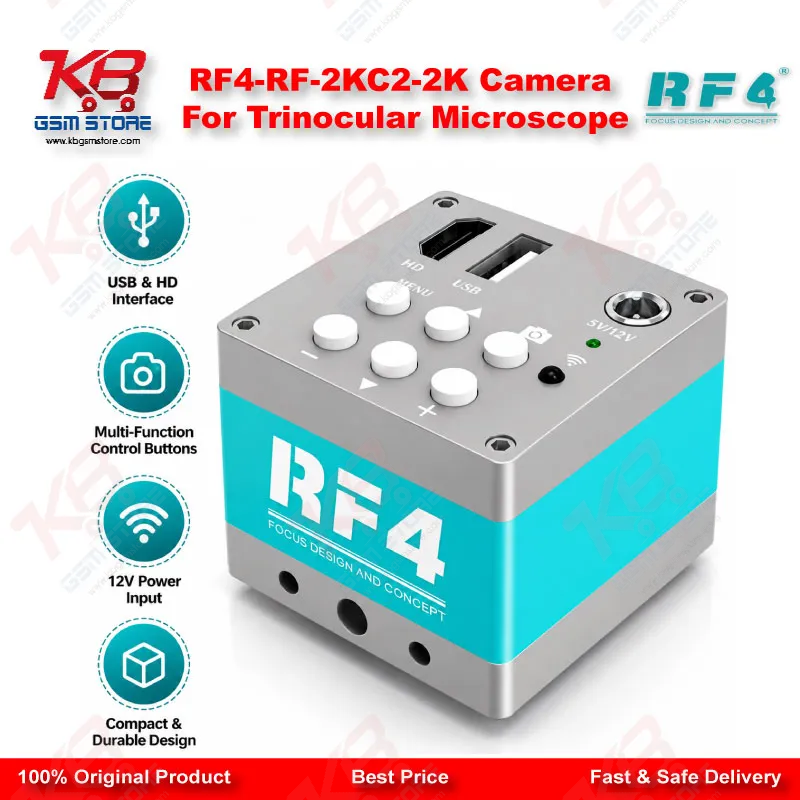 RF4-RF-2KC2-2K Camera For Trinocular Microscope
