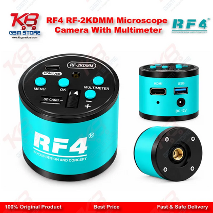 RF4 RF-2KDMM Microscope Camera With Multimeter