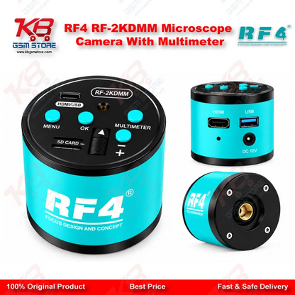RF4 RF-2KDMM Microscope Camera With Multimeter