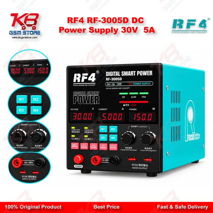 RF4 RF-3005D DC Power Supply 30V / 5A