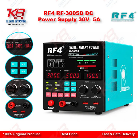 RF4 RF-3005D DC Power Supply 30V / 5A