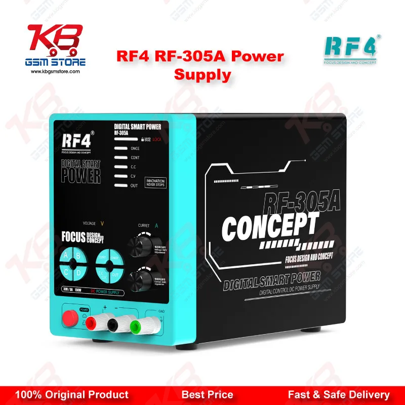 RF4 RF-305A Multifunctional Adjustable DC Power Supply with Short Killer Function (30V / 5A)