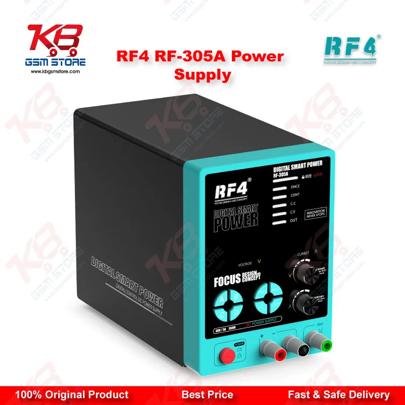RF4 RF-305A Multifunctional Adjustable DC Power Supply with Short Killer Function (30V / 5A)