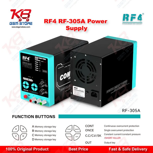 RF4 RF-305A Multifunctional Adjustable DC Power Supply with Short Killer Function (30V / 5A)