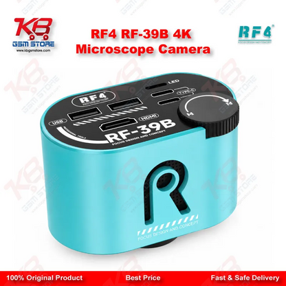 RF4 RF-39B 4K Wide-Angle CMOS Microscope Camera – Lossless Zoom for PCB Repair