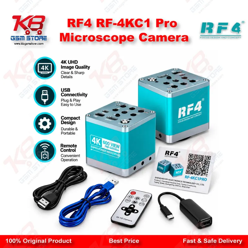 RF4 RF-4KC1 Pro Microscope Camera