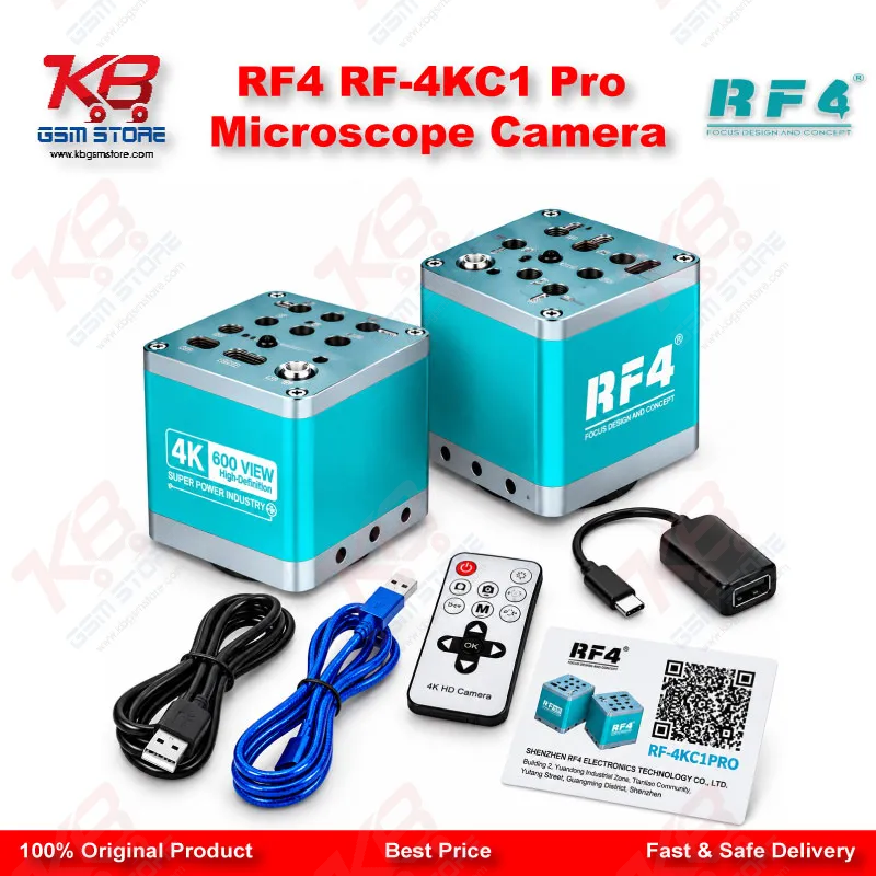 RF4 RF-4KC1 Pro Microscope Camera