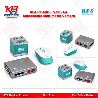 RF4 RF-4KC6 & FIS 4K Microscope Multimeter Camera – Integrated Interface Box for PCB Repair