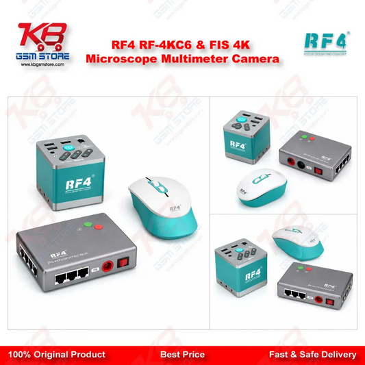 RF4 RF-4KC6 & FIS 4K Microscope Multimeter Camera – Integrated Interface Box for PCB Repair