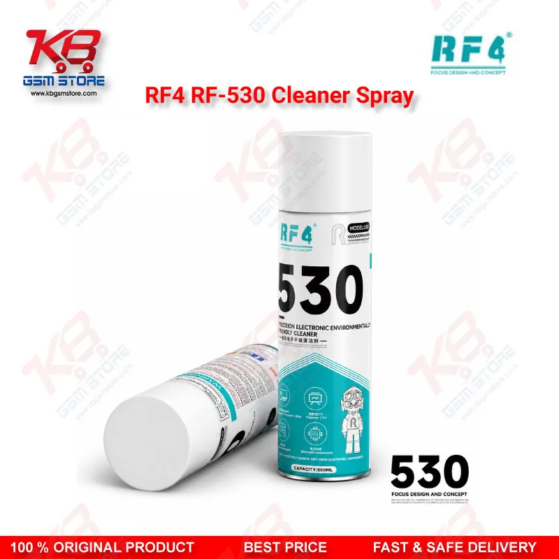 RF4 530 Precision Electronic Contact Cleaner Spray – Eco-Friendly PCB Cleaner