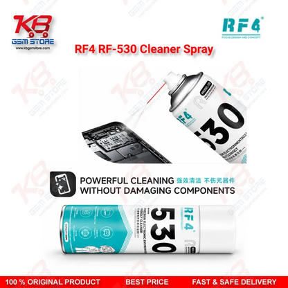RF4 530 Precision Electronic Contact Cleaner Spray – Eco-Friendly PCB Cleaner