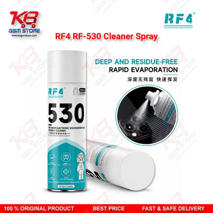 RF4 530 Precision Electronic Contact Cleaner Spray – Eco-Friendly PCB Cleaner