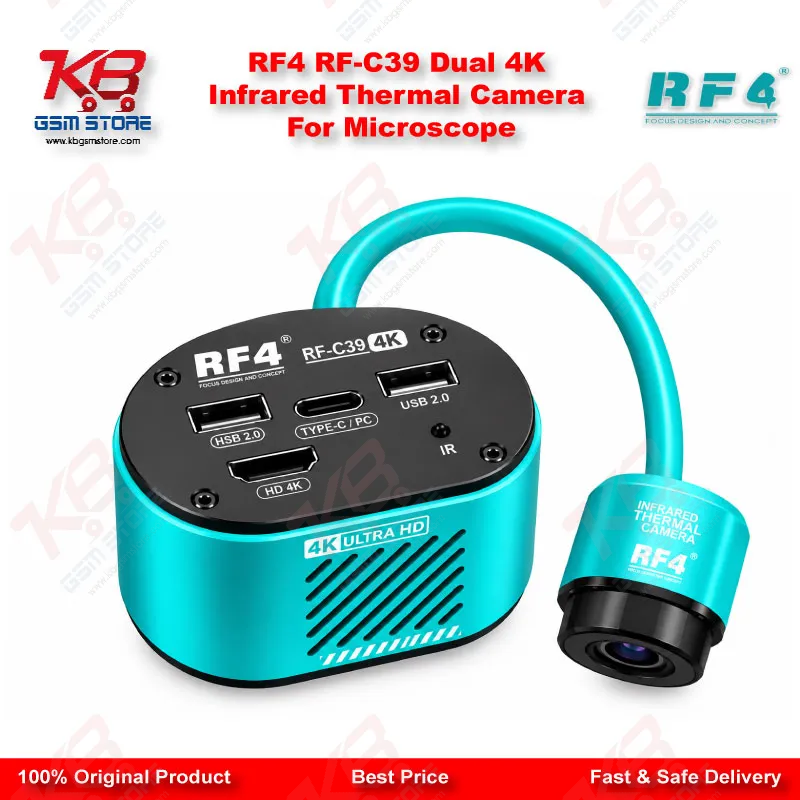 RF4 RF-C39 Dual 4K Infrared Thermal Camera For Microscope