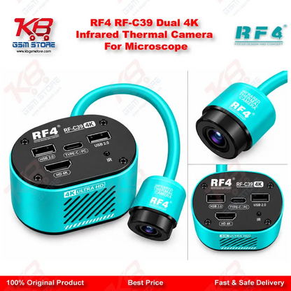RF4 RF-C39 Dual 4K Infrared Thermal Camera For Microscope