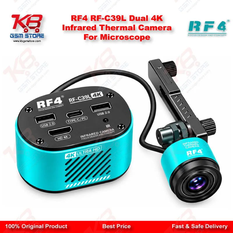 RF4 RF-C39L Dual 4K Infrared Thermal Camera For Microscope