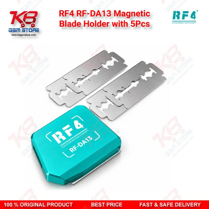 RF4 RF-DA13 Magnetic Blade Holder with 5Pcs for Repair