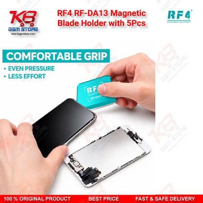 RF4 RF-DA13 Magnetic Blade Holder with 5Pcs for Repair