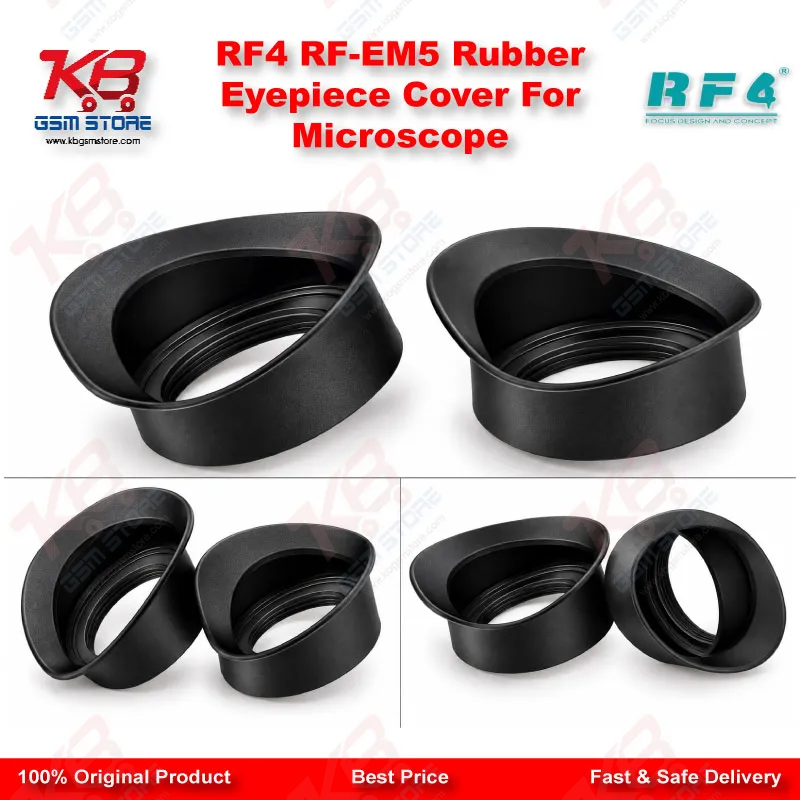 RF4 RF-EM5 Rubber Eyepiece Cover For Microscope