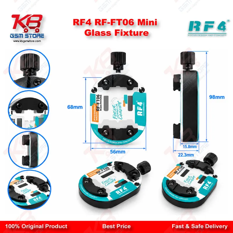 RF4 RF-FT06 Mini Glass Fixture