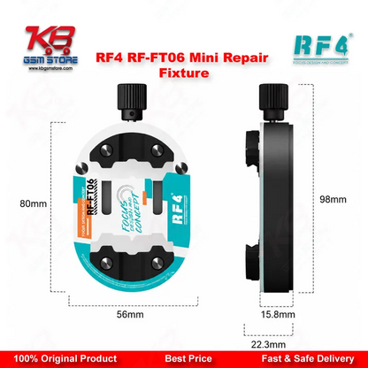 RF4 RF-FT06 Mini Heat-Resistant Glass Chip Motherboard Repair Fixture