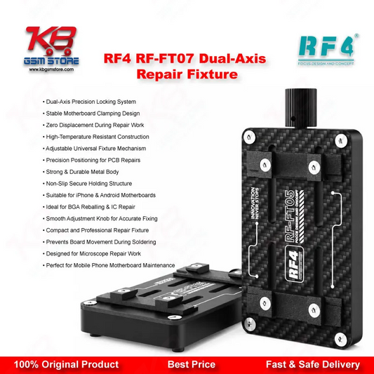 RF4 RF-FT07 Dual-Axis High-Temperature Reinforced Glass Motherboard Repair Fixture