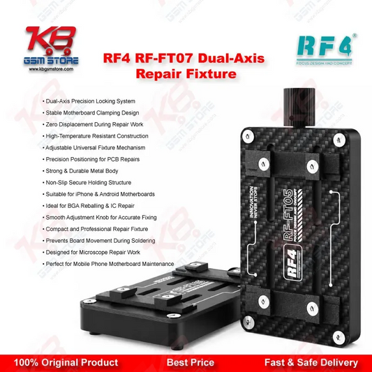 RF4 RF-FT07 Dual-Axis High-Temperature Reinforced Glass Motherboard Repair Fixture