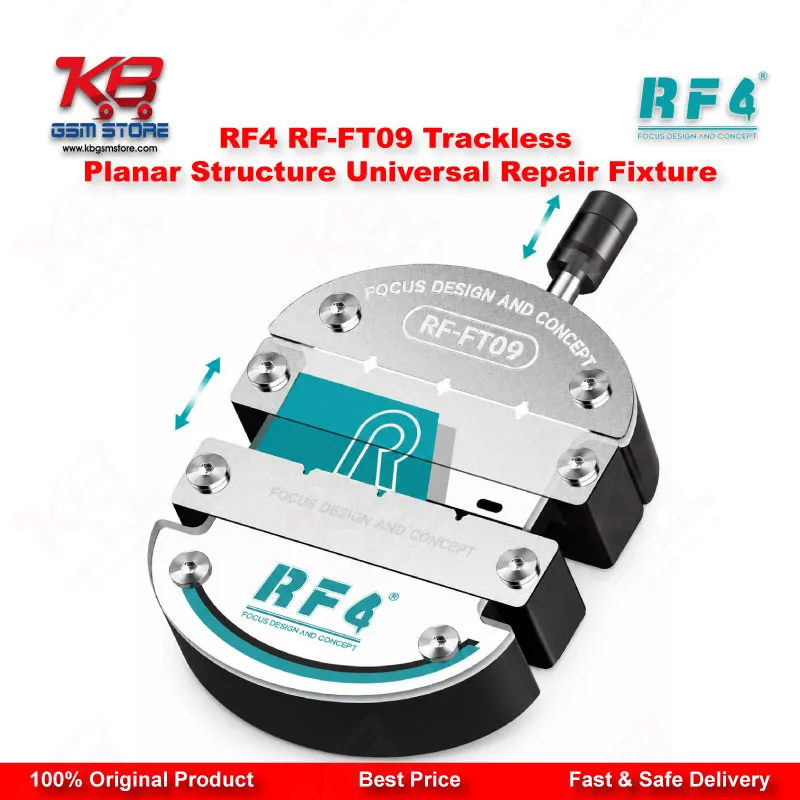 RF4 RF-FT09 Trackless Planar CPU IC Repair Fixture for BGA De-Gumming