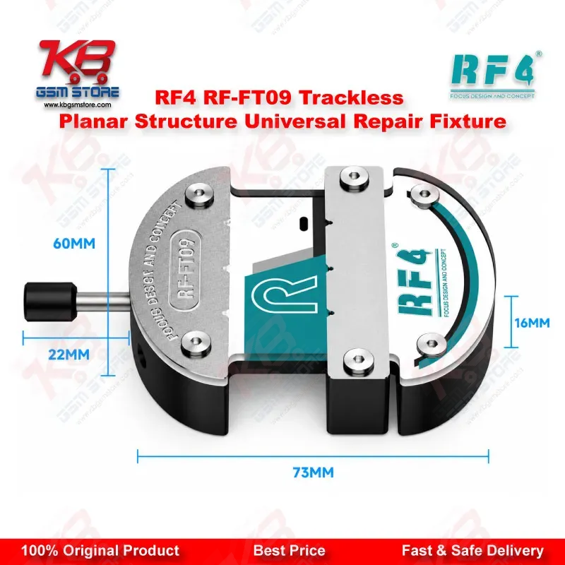 RF4 RF-FT09 Trackless Planar CPU IC Repair Fixture for BGA De-Gumming