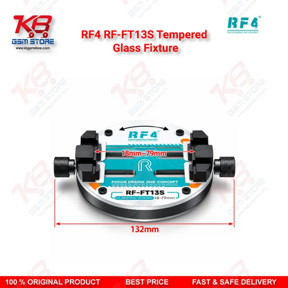 RF4 RF-FT13S Tempered Glass Fixture – PCB Motherboard Clamp for Mobile Repair