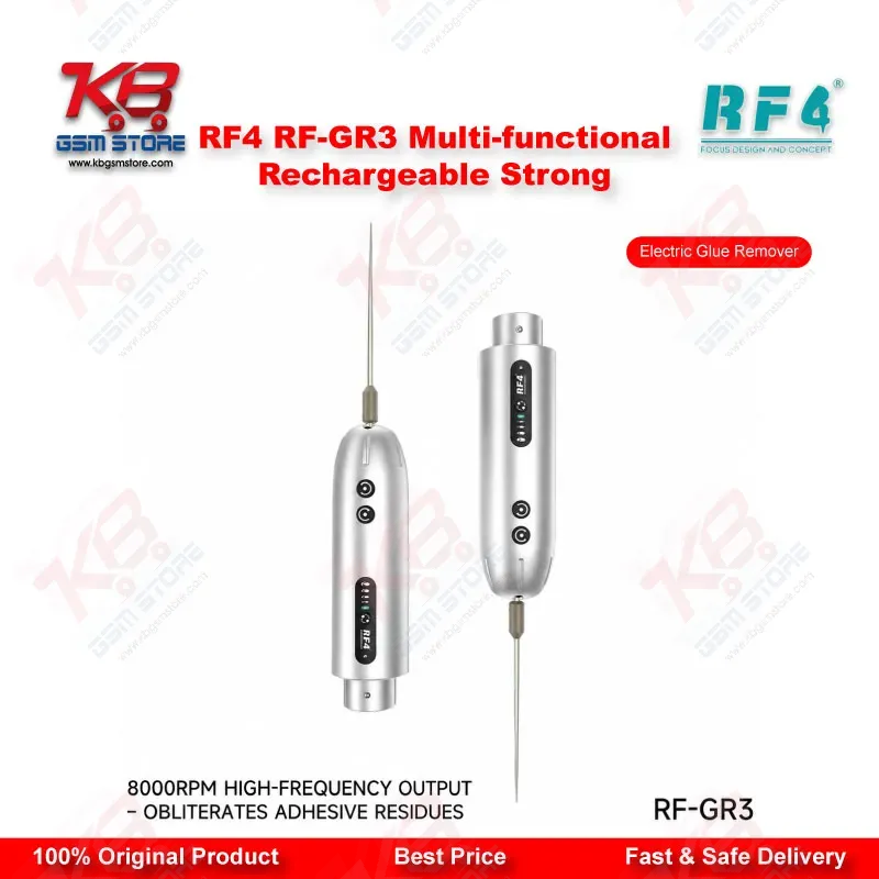 RF4 RF-GR3 Electric Glue Remover – 8000RPM Rechargeable Pen for Mobile Screen Repair