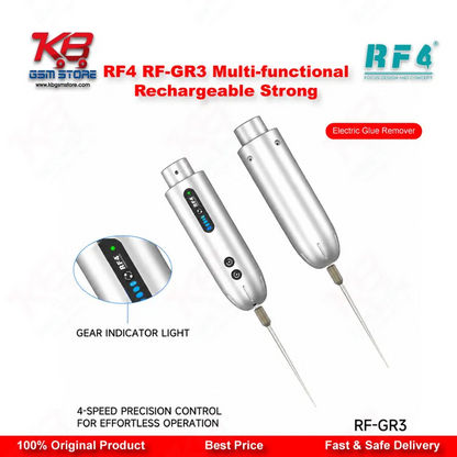 RF4 RF-GR3 Electric Glue Remover – 8000RPM Rechargeable Pen for Mobile Screen Repair