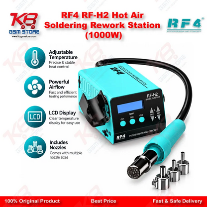 RF4 RF-H2 Hot Air Soldering Rework Station (1000W)