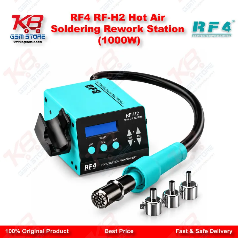 RF4 RF-H2 Hot Air Soldering Rework Station (1000W)
