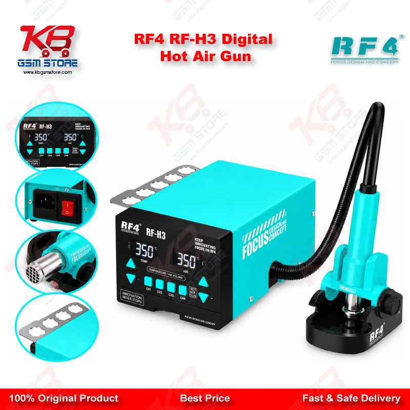 RF4 RF-H3 Digital Hot Air Gun