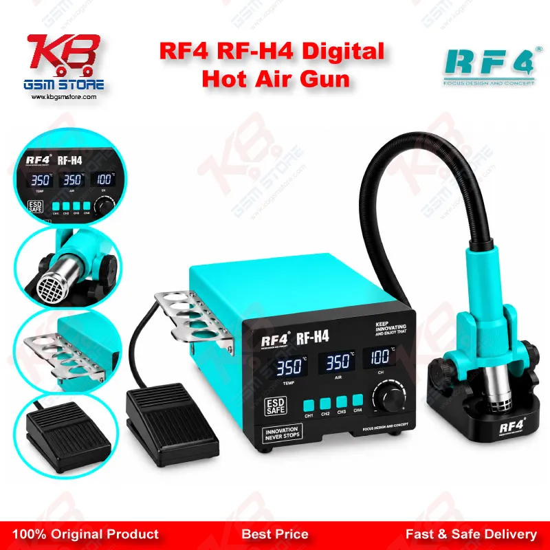 RF4 RF-H4 Digital Hot Air Gun