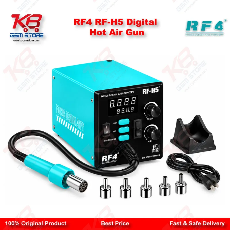 RF4 RF-H5 Digital Hot Air Gun