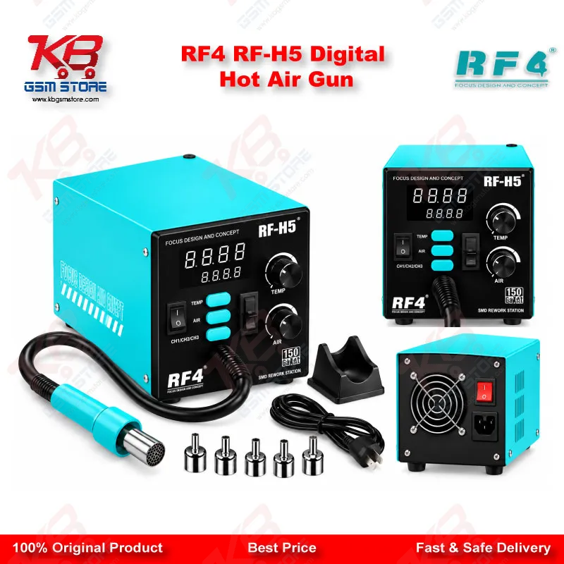 RF4 RF-H5 Digital Hot Air Gun