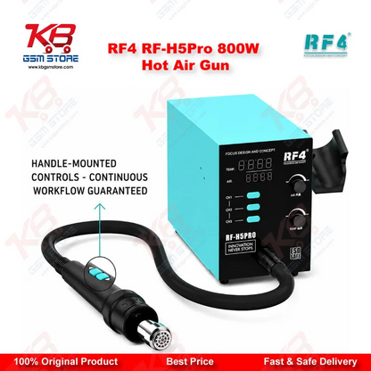 RF4 RF-H5Pro 800W Hot Air Gun BGA Rework Station