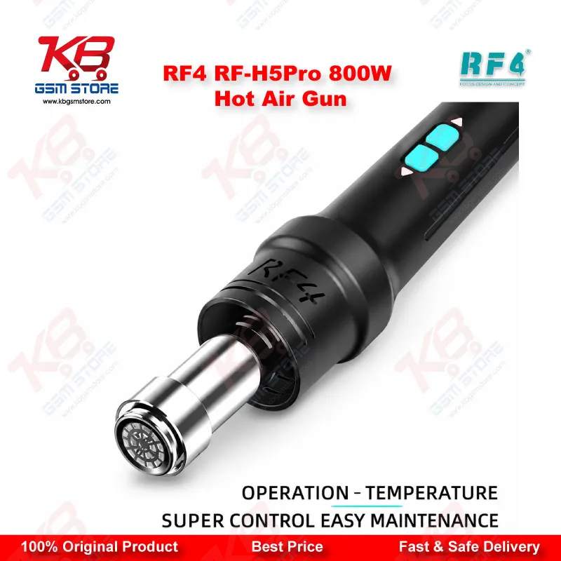 RF4 RF-H5Pro 800W Hot Air Gun BGA Rework Station