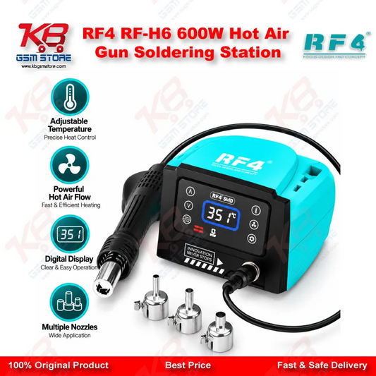 RF4 RF-H6 600W Hot Air Gun Soldering Station