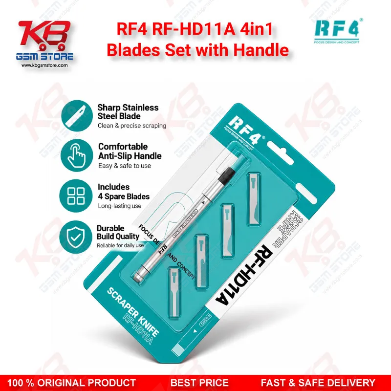 RF4 RF-HD11A 4in1 Blades Set with Handle