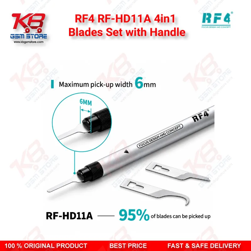 RF4 RF-HD11A 4in1 Blades Set with Handle