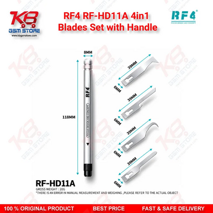 RF4 RF-HD11A 4in1 Blades Set with Handle