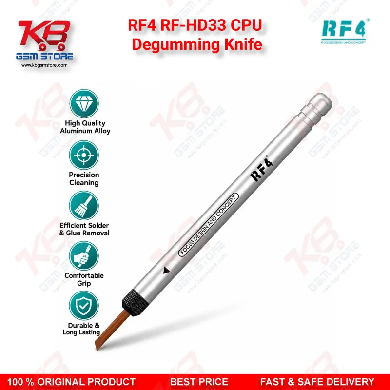 RF4 RF-HD33 CPU Degumming Knife for Underfill Glue Removal