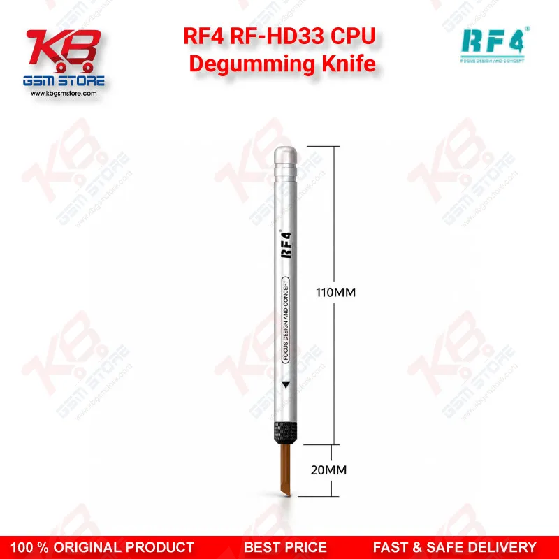RF4 RF-HD33 CPU Degumming Knife for Underfill Glue Removal