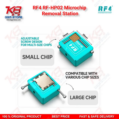 RF4 RF-HP02 Microchip Removal Station - Chip Cleaning Block