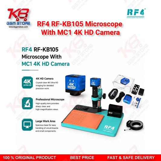 RF4 RF-KB105 Microscope With MC1 4K HD Camera